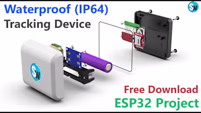 ESP32 GPS Tracking Device | Vehicle Tracking System | Enclosure…
