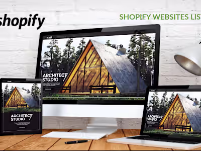 I build fast, modern, conversion‑focused Shopify & WordPress...