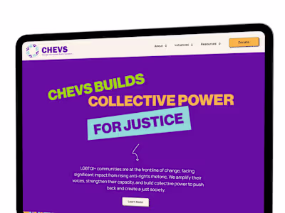 Website Redesign for CHEVS
