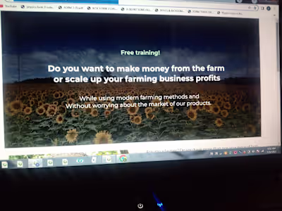 Do you want to make money from the farm or scale up your farmin…