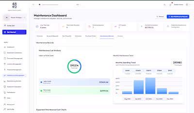 48by40 Equipment Management System