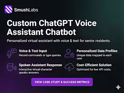 Custom chatGPT voice assistant chatbot