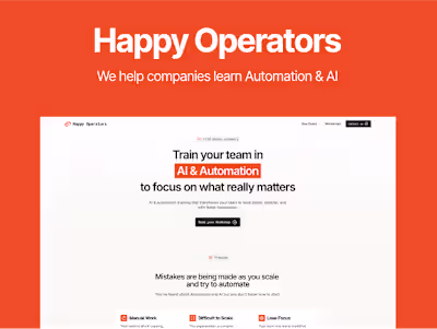 Happy Operators Website