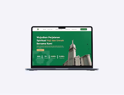 Wafdullah Travel Website Design