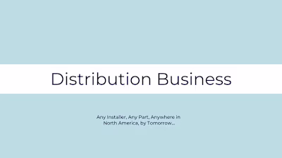 Pitch Deck for New Business