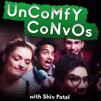 UnCoMfY CoNvOs Podcast Artwork: Branding