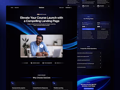 Online Education Website