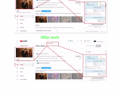 YouTube video SEO 