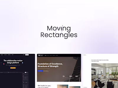 Moving Rectangles