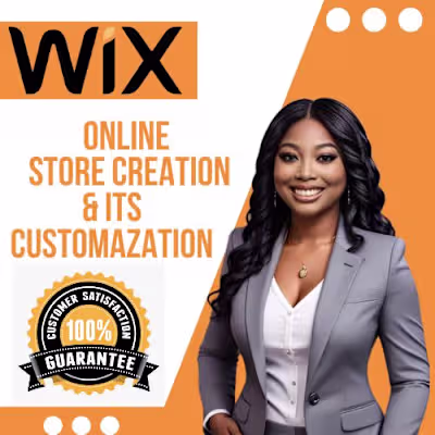 Wix website design and Redesign