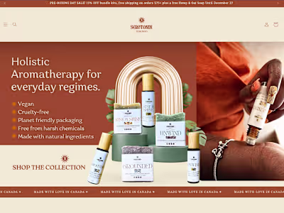 Custom Shopify Website | Case Study