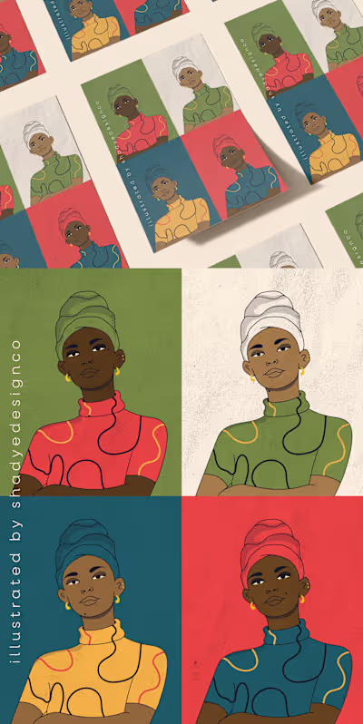 Portrait Illustration - Poster