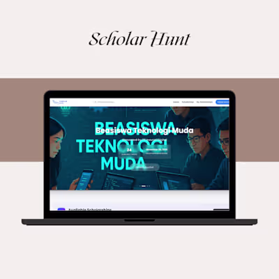 Scholar Hunt – Scholarship Platform