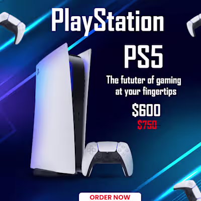 PS5 Banner for social media