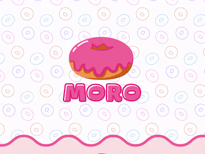 Moro Donut - Brand design