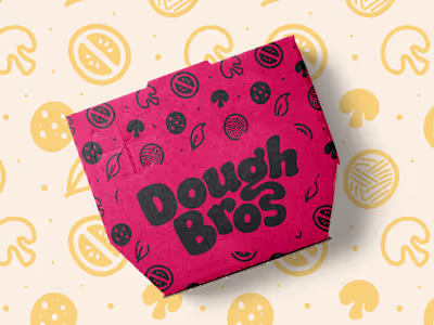 Dough Bros Pizza - Brand Identity