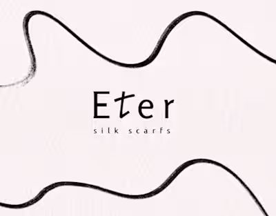Eter - silk scarfs / Branding / Visual Identity