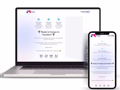 Klujo A Custom All devices Responsive WordPress Website