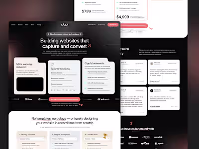 Cigul Website Development - Figma to Framer