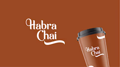 Habra Chai Logo & Branding 