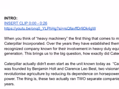 The INSANE Story Of Caterpillar | From A Family Business To A B…