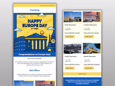 Celebrate Europe Day with Exclusive Travel Deals!