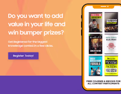 ISKCON | Landing Page Funnel Design | Gita Premiere League