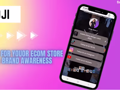 Link in Bio Page Design/Landing Pages