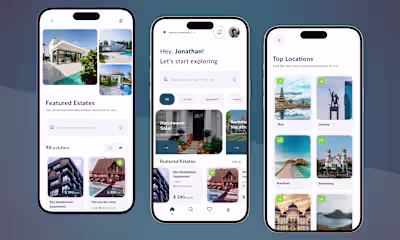 PropertyFinder - Real Estate Mobile App Development