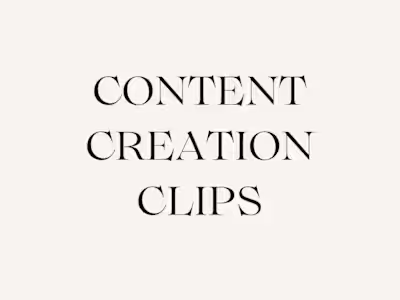 Content Creation