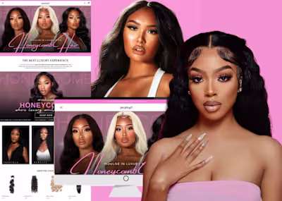 SHOPIFY HAIR EXTENSION SHOPIFY STORE 