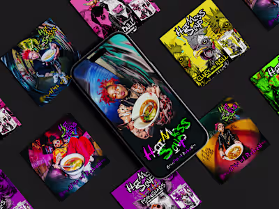 HOT MESS SOUP BRANDING 