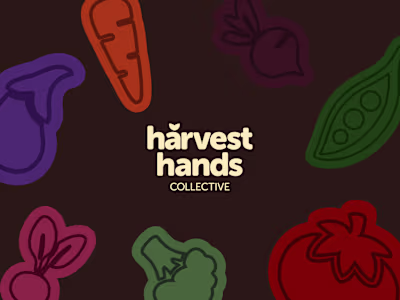 Brand Identity and Website Design for Harvest Hands Collective