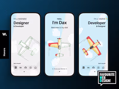 DaxArts | (Awwwards Honourable Mention) Creative Web Design