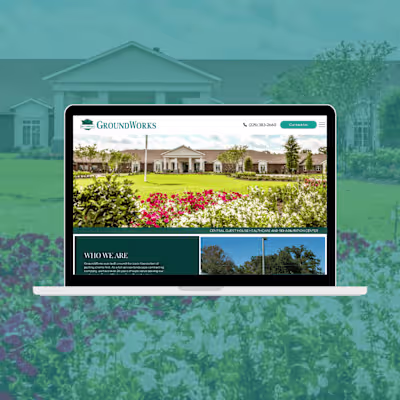 Landscape Maintenance & Design Company Built with Wix Studio