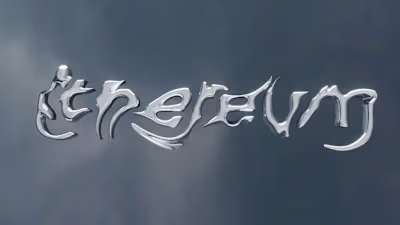 Chrome Typeface Ethereum on Behance