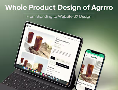 Agrrro Organic Essentials Product Design | E-commerce Business