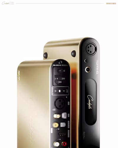 DAC Topping DX7 Pro+ | 3D Product Render