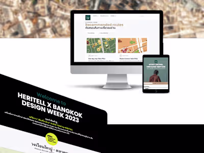 Heritell - Web development-Interactive Map/Webhook/API