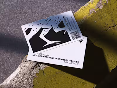 Corvus Blanc — Brand Identity & Concept