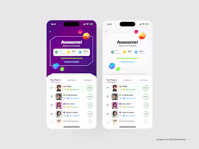Sneak peek of daily word hunt game in progress! Clean design...