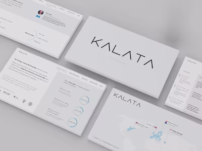 Kalata Company Presentation PowerPoint Design