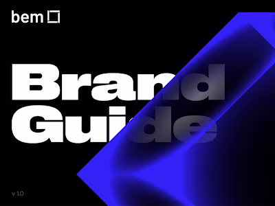 bem.ai _ Visual Identity System Enhancement