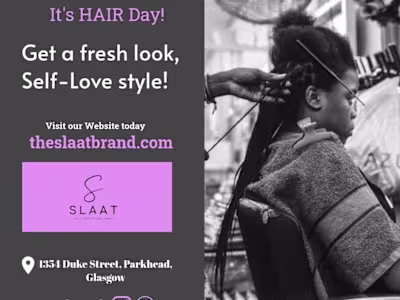 Luxury Salon AI powered website. 