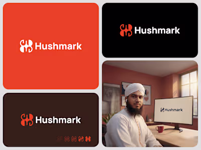 Hushmark is a sleek, modern brand identity built on clarity,...