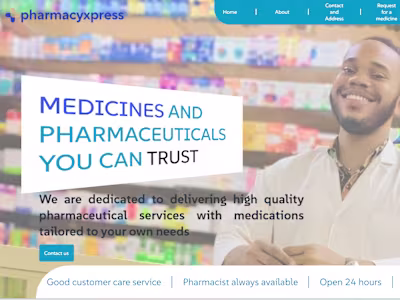 Retail Pharmacy website