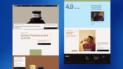 Ace Blend Website Redesign Concept