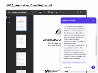 Development of an Intelligent RAG System for Document Management