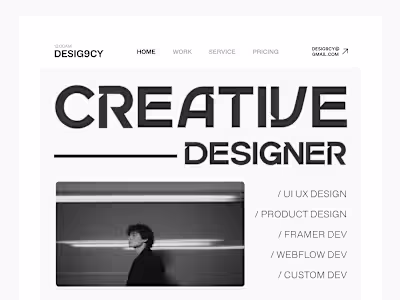 Working On a Portfolio Website Here is The HERO SECTION 🎉