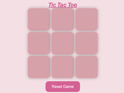 Tic Tac Toe Game